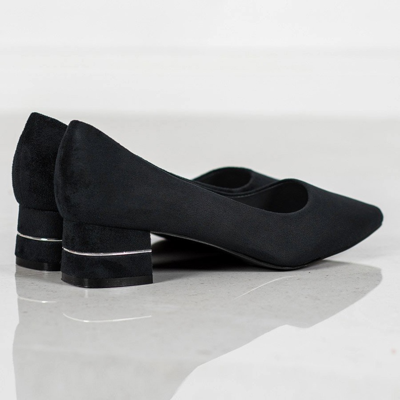 Goodin Pumps mit Ziergürtel schwarz 2