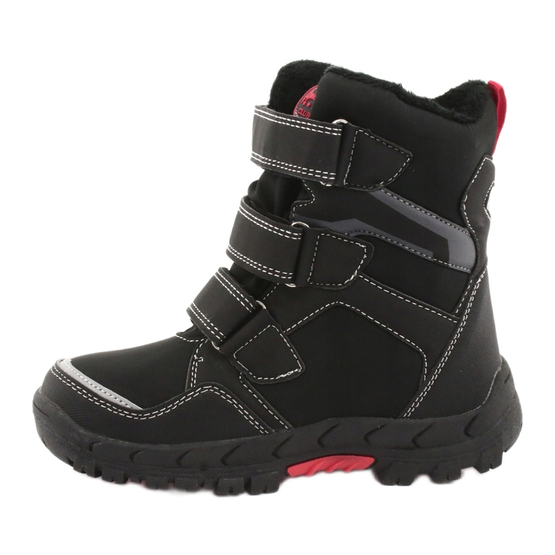 Stiefel mit der American Club RL32 Membran schwarz rot 2