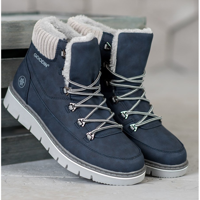 Goodin Trapper auf der Plattform blau 1