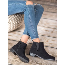 Ideal Shoes Slip-on-Stiefel schwarz 5
