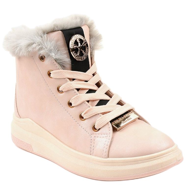 Warme rosa Sneakers TL135-3 1