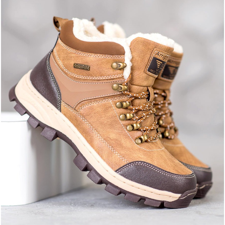 Arrigo Bello Winterstiefel zum Schnüren braun 1