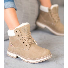 Arrigo Bello Modische Trapper braun 1