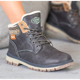 Arrigo Bello Trapper zum Schnüren grau 1