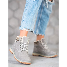 Arrigo Bello Trapper zum Schnüren grau 1