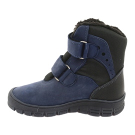 Stiefel Stiefel mit einer Mazurek 1353 Marineblau-Membran schwarz 2