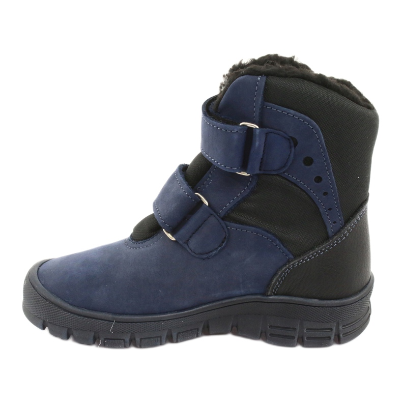 Stiefel Stiefel mit einer Mazurek 1353 Marineblau-Membran schwarz 2