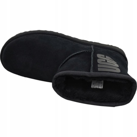 Ugg Classic Mini Rubber Logo W 1108231-BLK schwarz 2