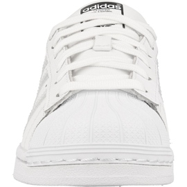 Adidas Originals Superstar Jr AQ6278 Schuhe weiß 2
