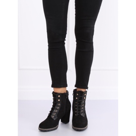 Schwarze High Heels 995-37 Schwarz 2