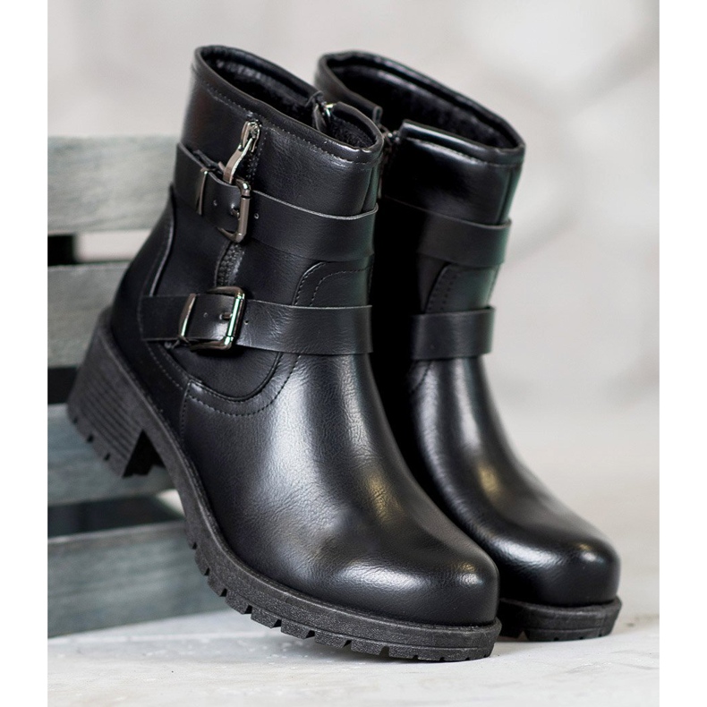 SHELOVET Klassische Arbeiter schwarz 2