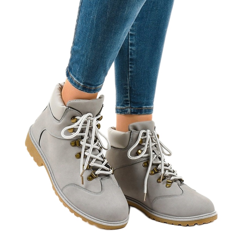 Graue Wanderschuhe ohne Isolierung XDS1702 1