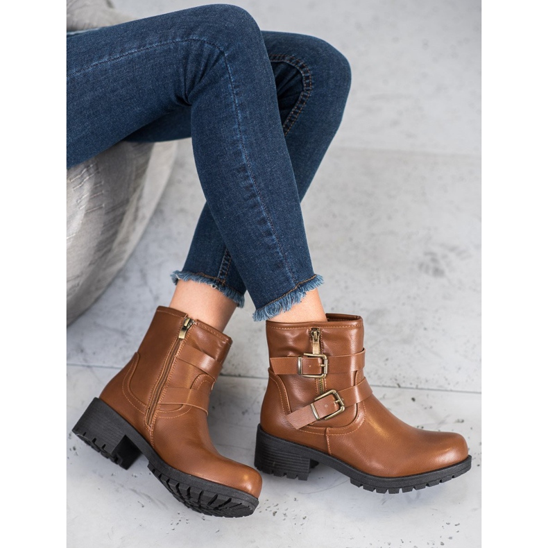 SHELOVET Klassische Arbeiter braun 2