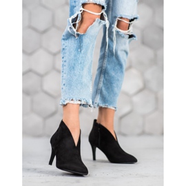 Filippo Sexy Stiefel auf einem hohen Absatz schwarz 2