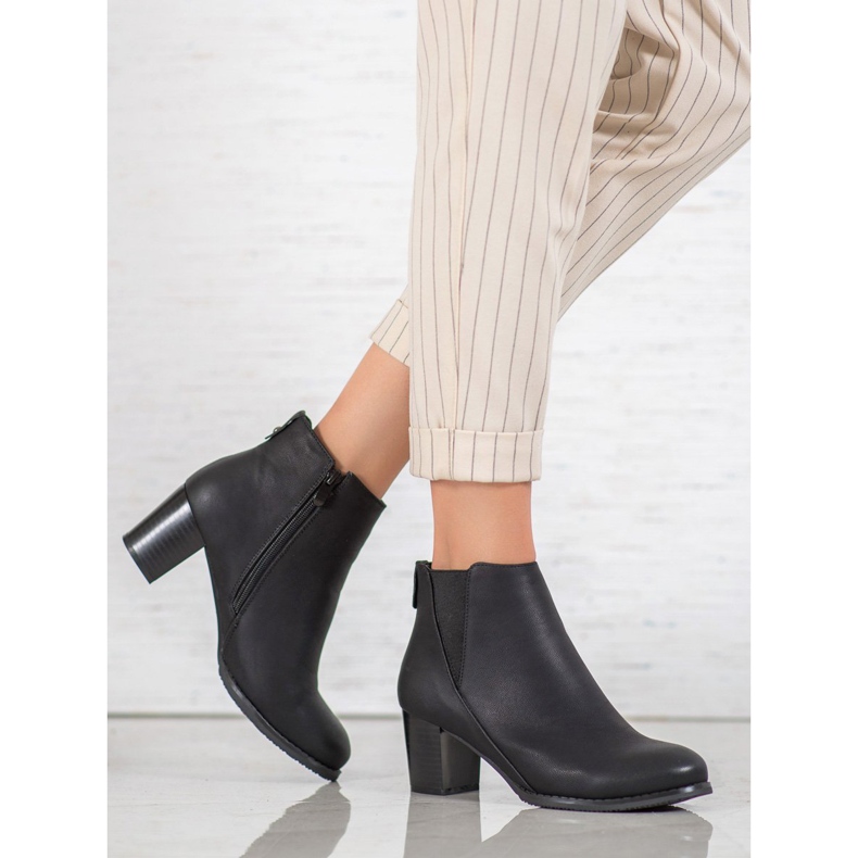 J. Star Modische Stiefel schwarz 1