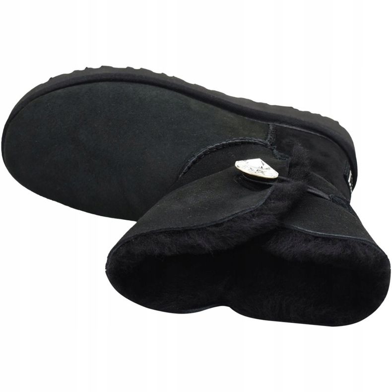 Ugg Boots Bailey Button Bling W 1016553-BLK schwarz 2