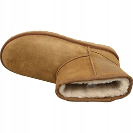 Schuhe Ugg Classic Mini Ugg Rubber Logo W 1108231-CHE braun 2