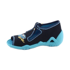 Befado Kinderschuhe 217P100 navy blau blau 2