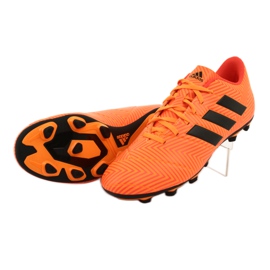 Adidas Nemeziz 18.4 FxG M DA9594 Fußballschuhe orange 4