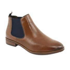 Braune Jodhpurstiefel Caprice 25327 marineblau 1