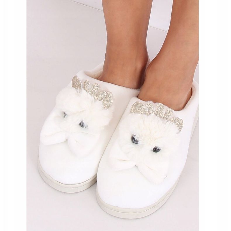 Beige Hausschuhe für Damen DD112 Beige 2