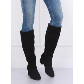 Schwarz Schwarze High Heels YQ218P Schwarz II 2