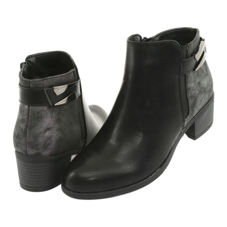 M.Daszyński Jodhpurstiefel Daszyński 1919 schwarze Schnalle grau 4