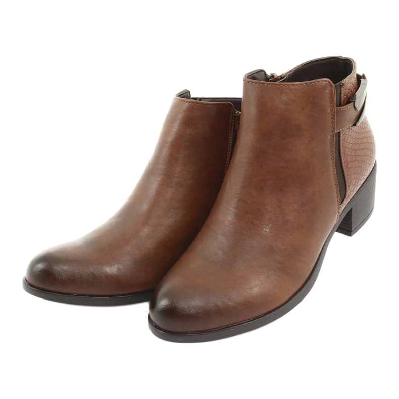 M.Daszyński Jodhpurstiefel mit Schnalle Daszyński 1919 bronze braun 3