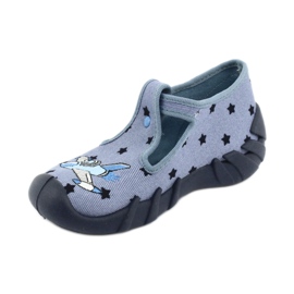Befado farbige Kinderschuhe 110P345 marineblau blau 2