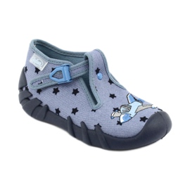 Befado farbige Kinderschuhe 110P345 marineblau blau 1