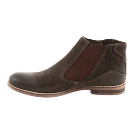 Riko Jodhpur Stiefel Männer isoliert 863 Brown Insertion braun 2
