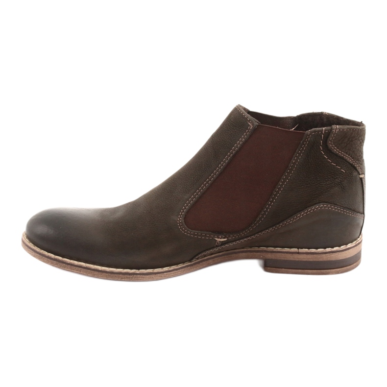 Riko Jodhpur Stiefel Männer isoliert 863 Brown Insertion braun 2