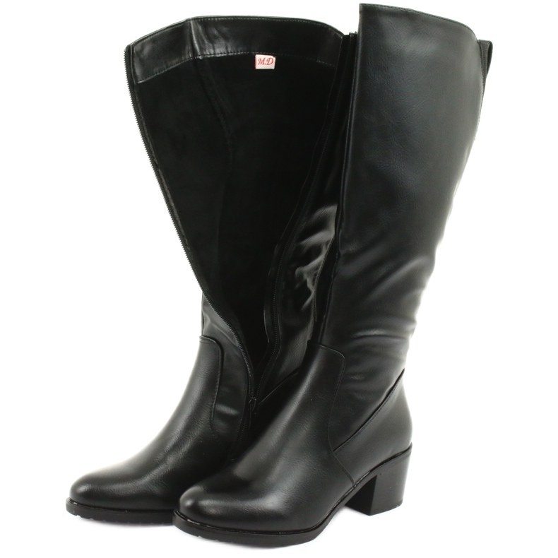 M.Daszyński Stiefel isolierte High Heels Daszyński 153 schwarz 5