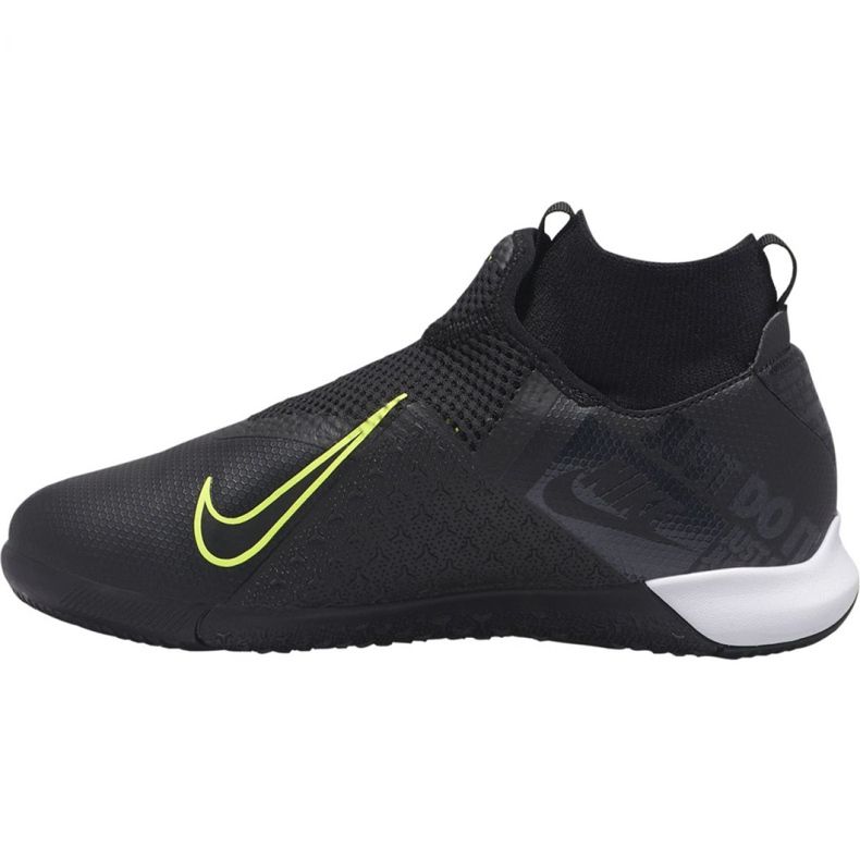Nike Phantom Vsn Academy Df Ic Jr AO3290 007 Fußballschuhe schwarz schwarz 1