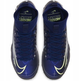 Nike Mercurial Superfly 7 Academy Mds Tf Jr BQ5407 401 Fußballschuh marineblau marineblau 1