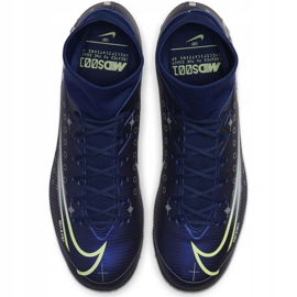 Nike Mercurial Superfly 7 Academy Mds Tf M BQ5435 401 Fußballschuh navy blau blau 1