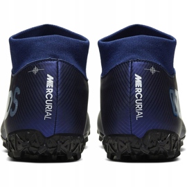 Nike Mercurial Superfly 7 Academy Mds Tf M BQ5435 401 Fußballschuh navy blau blau 4