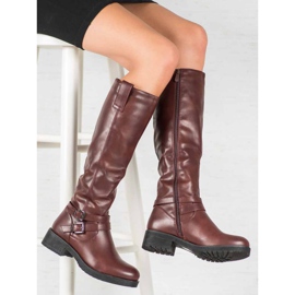 Super Me Warme Stiefel rot 1