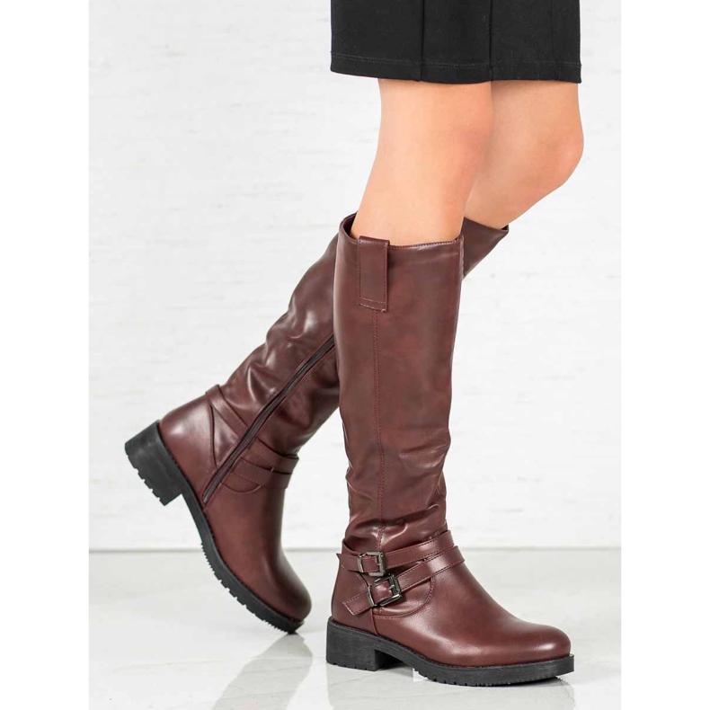 Super Me Warme Stiefel rot 2