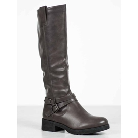 Super Me Warme Stiefel grau 1