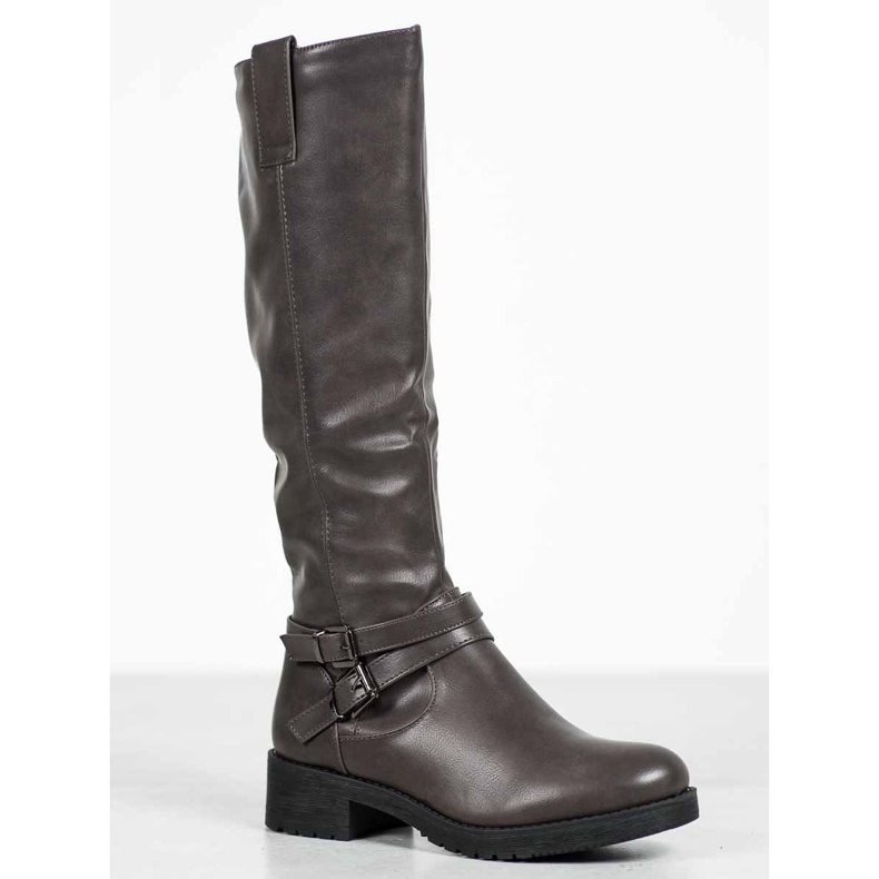 Super Me Warme Stiefel grau 1