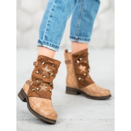 Super Mode Dekorierte Arbeiter braun 1