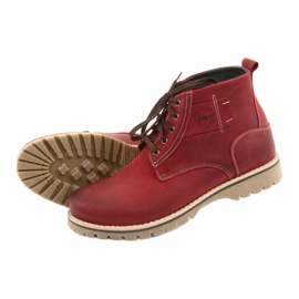 Winter-Schnürstiefel Riko 888 rot 5