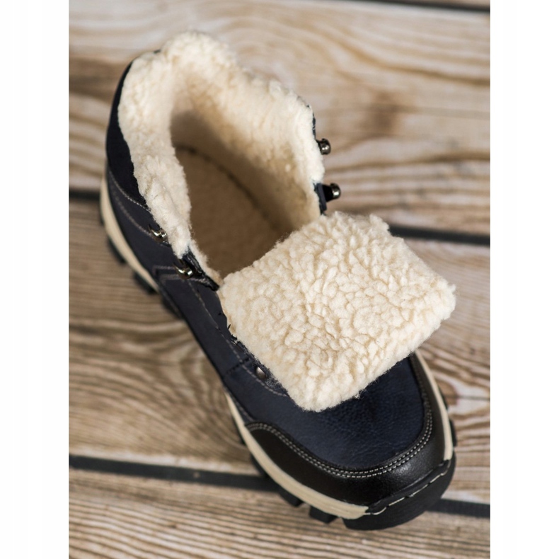 Arrigo Bello Winterstiefel zum Schnüren blau 1