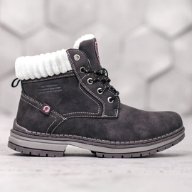 Arrigo Bello Modische Trapper schwarz 2