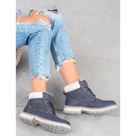 Arrigo Bello Modische Trapper blau 2