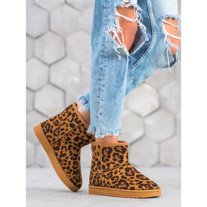 SDS Geflecktes Kamel Mukluki braun 1