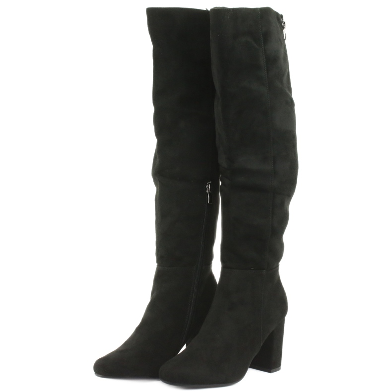 Schwarze Filippo 383 Kniestiefel 3