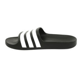 Adidas Adilette Aqua K Jr F35556 Hausschuhe weiß schwarz 2