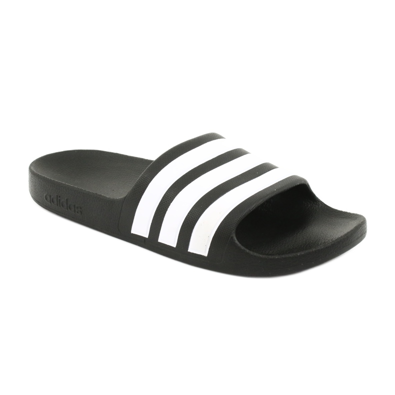 Adidas Adilette Aqua K Jr F35556 Hausschuhe weiß schwarz 1